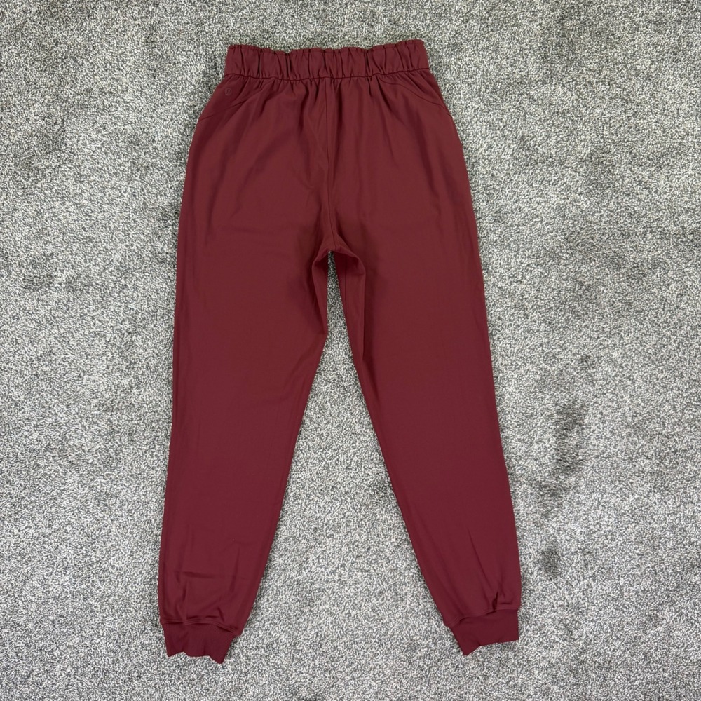 Lululemon Stretch High-Rise Jogger Red Merlot Womens 6 Workout Train Gym LW5CV4S - Picture 2 of 13